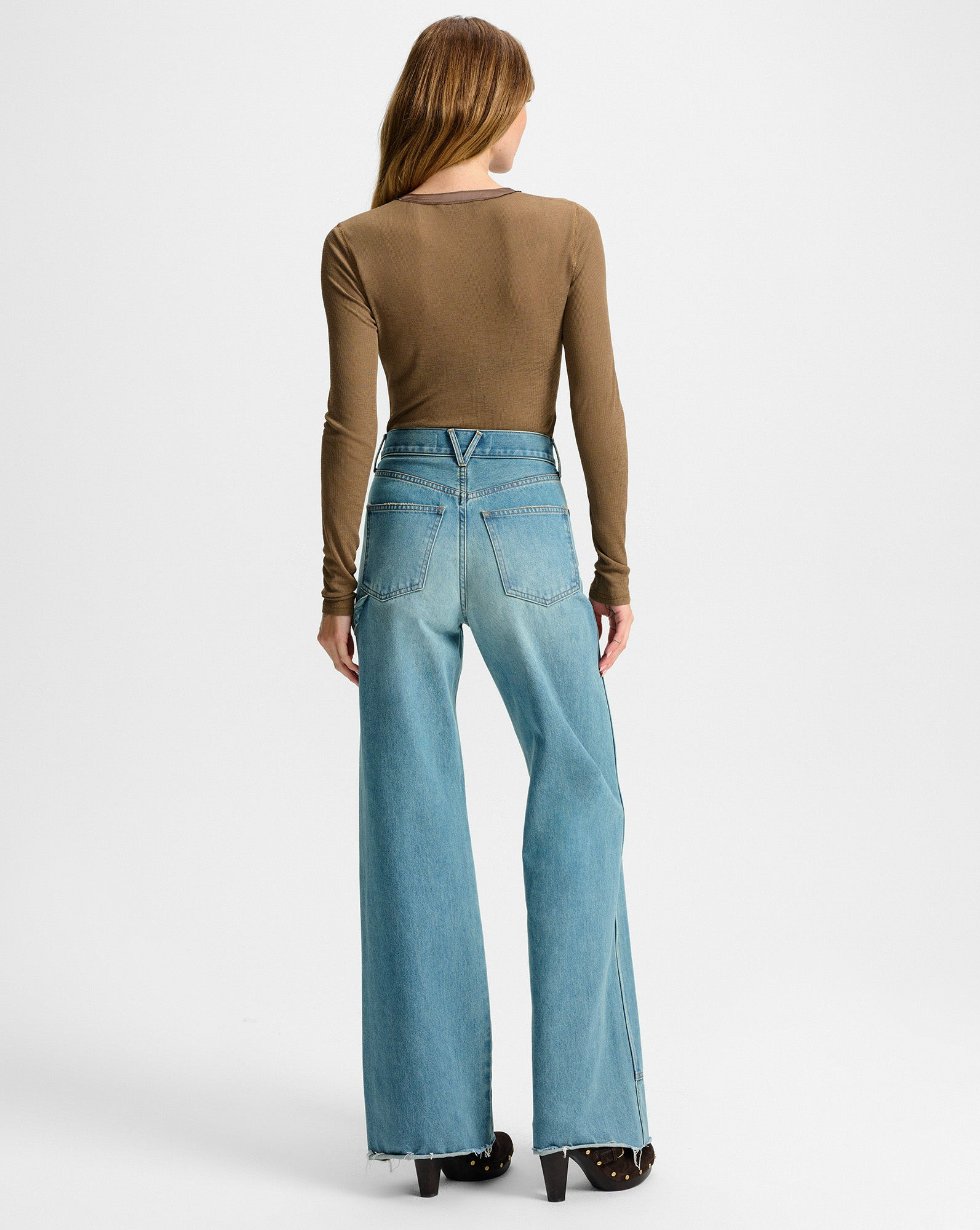 DREXLER RIBBED HENLEY TOP - 5