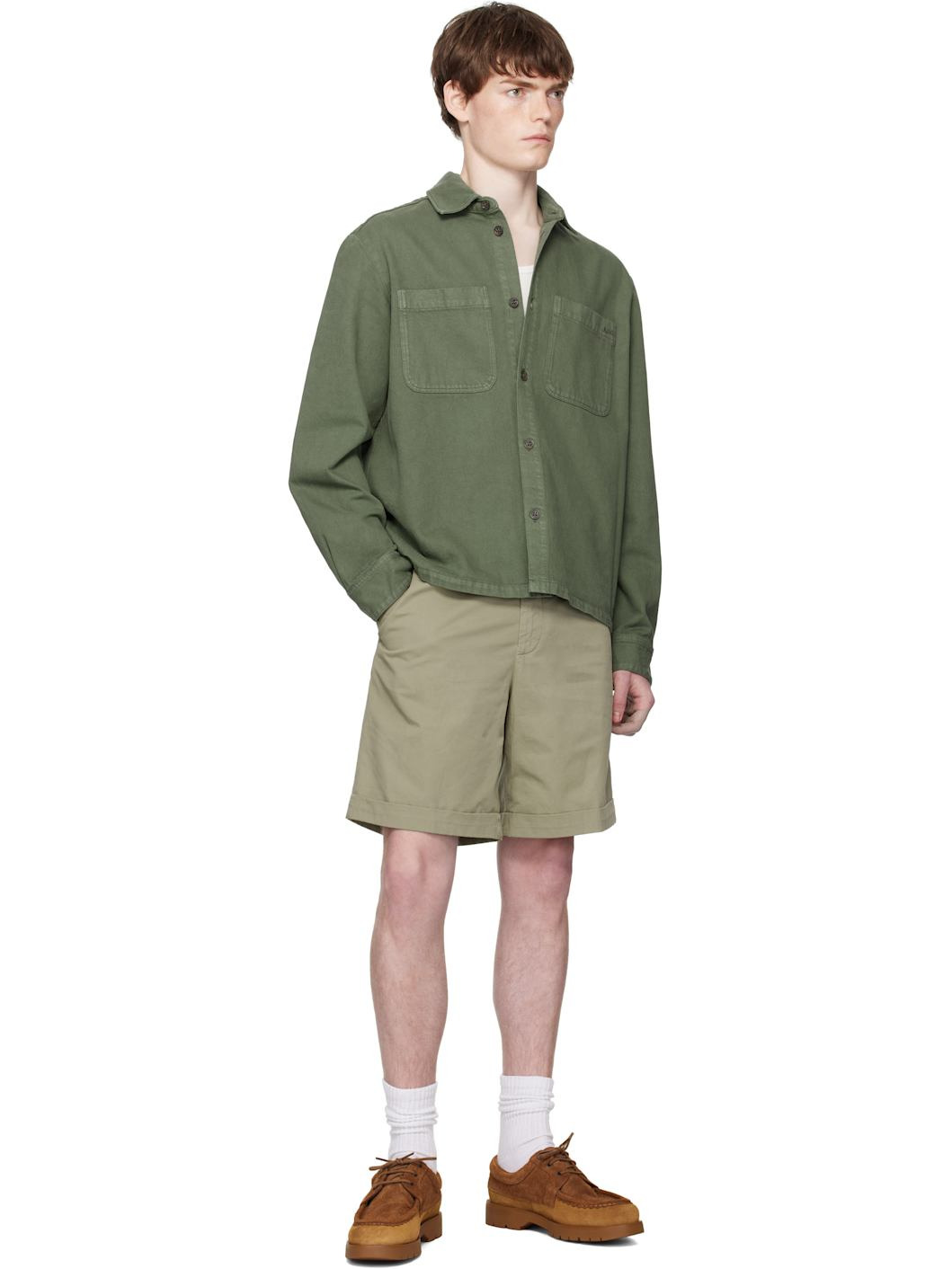 Green Leon Overshirt - 4