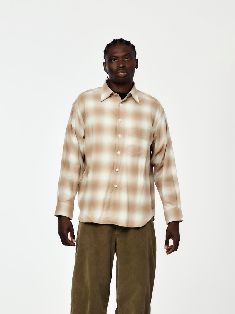 aaron levine SHADOW FLANNEL (CORAL) outlook