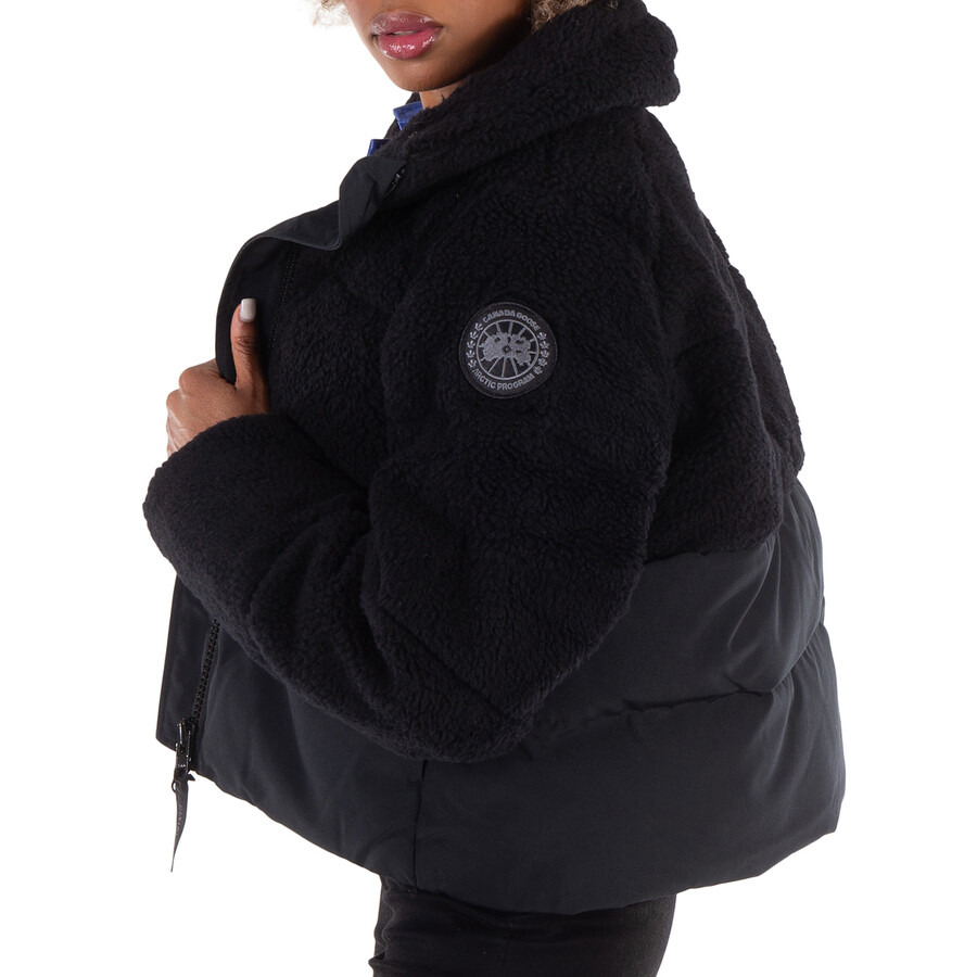 Canada Goose Black Elora Puffer Jacket - 4