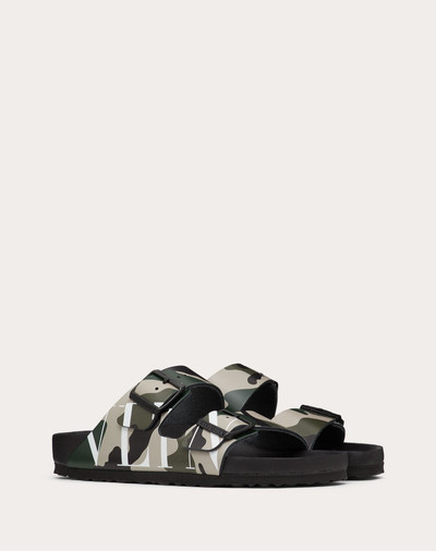 Valentino VLTN camouflage slide sandal designed in collaboration with Birkenstock outlook