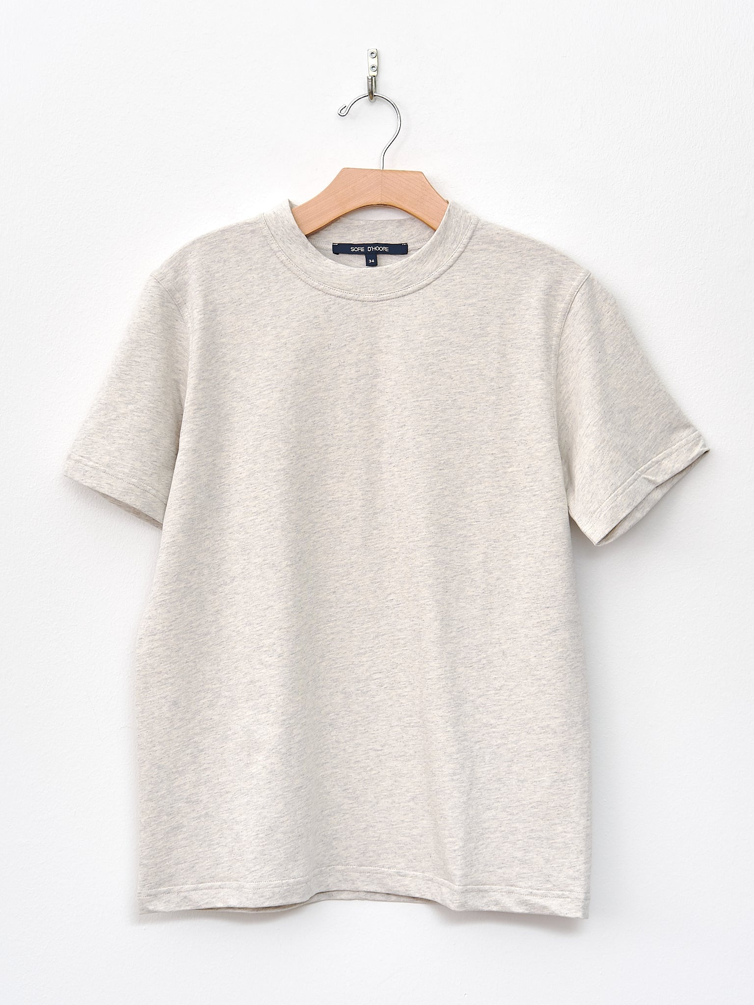 Tag Tee - Pearl Melange - 1