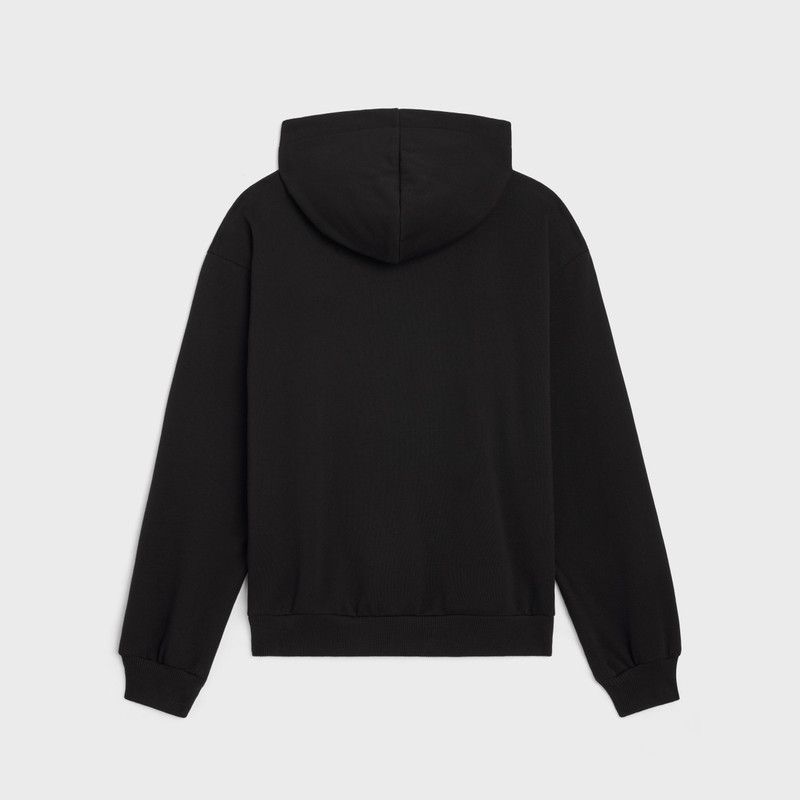 CELINE everything special loose hoodie in cotton outlook