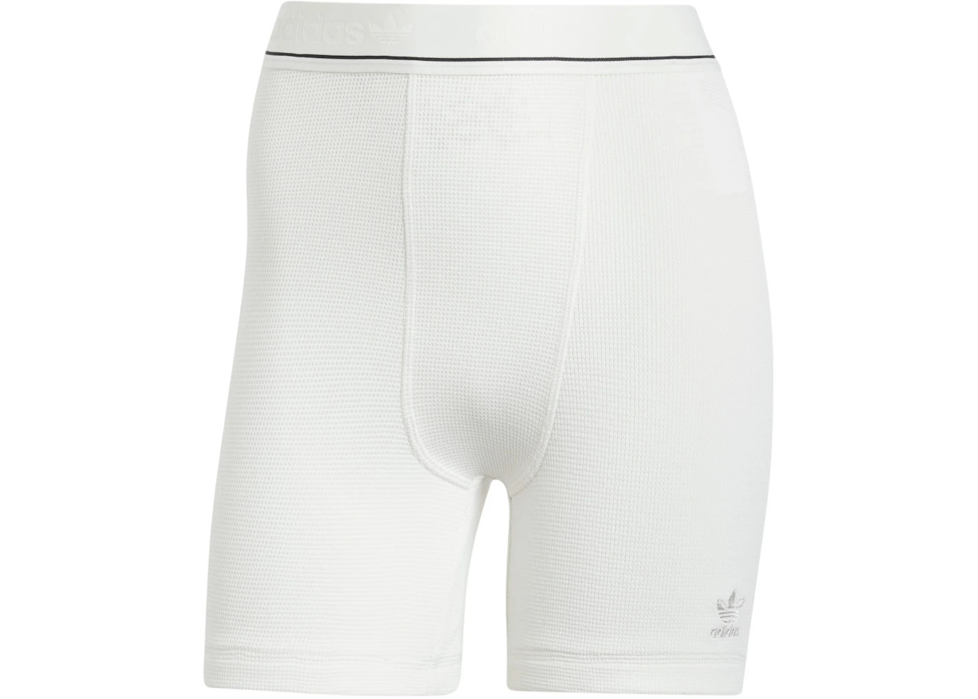 adidas Women's Waffle Boxer Shorts Cloud White - 1