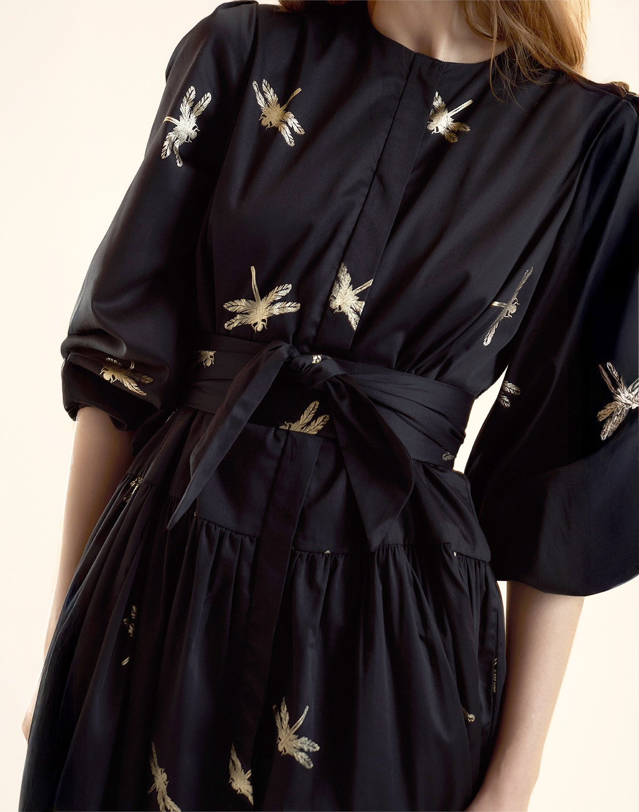Evermore Cotton Sateen Shirt Dress - 8