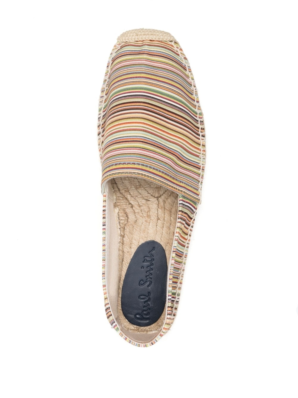 all-over stripes print espadrilles - 4