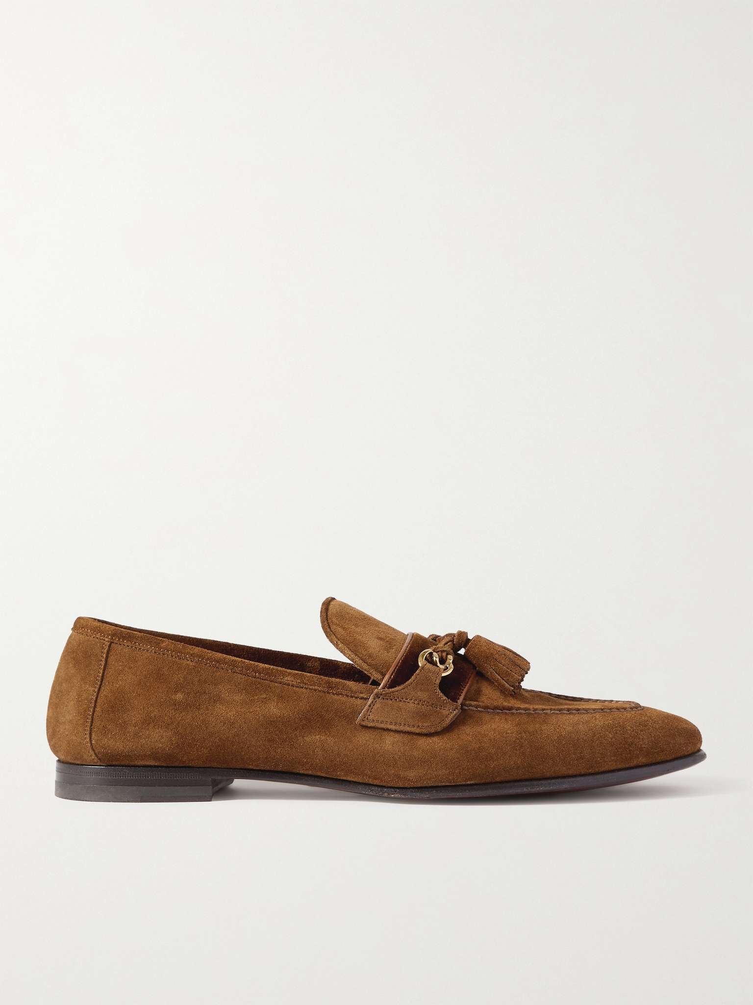 Sean Tasselled Suede Loafers - 1