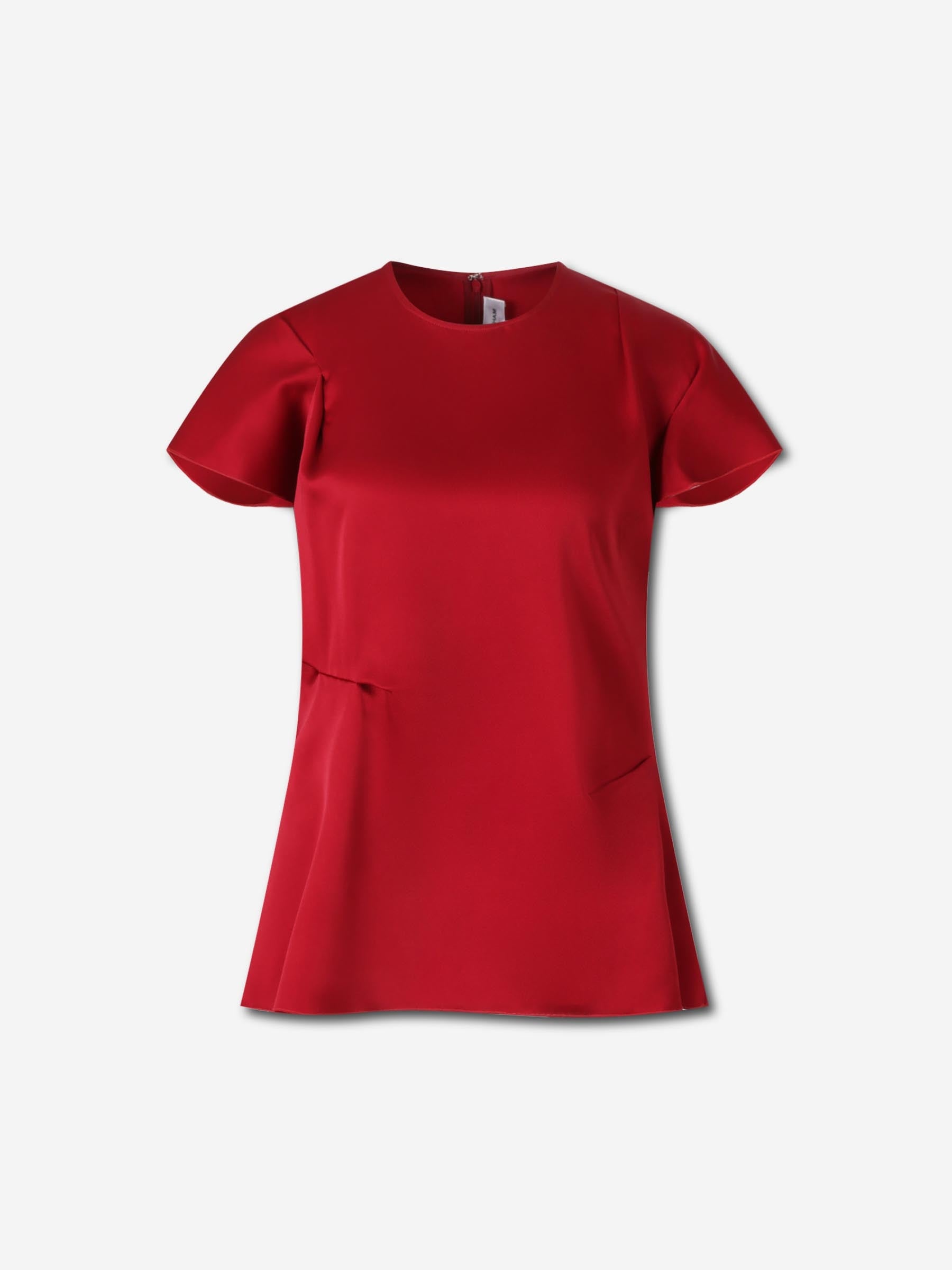 SATIN PLEATS TOP - 1