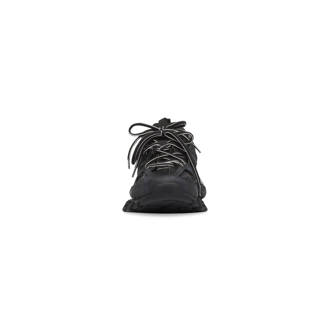 Women's Track Sneaker in Black - 2