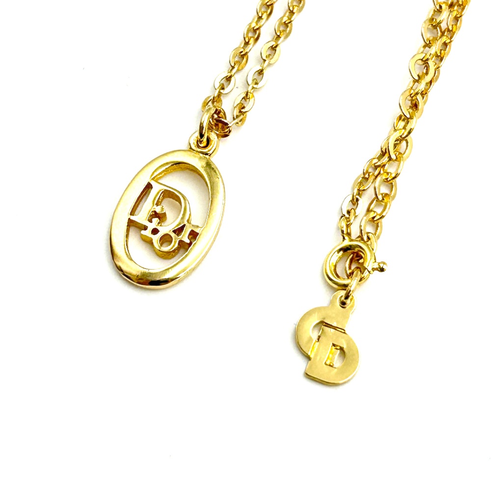 Christian - Christian Dior Gold Necklace - 4