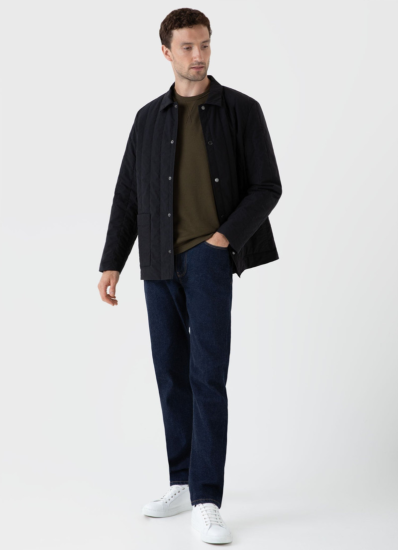 Sunspel Quilted Twin Pocket Jacket outlook