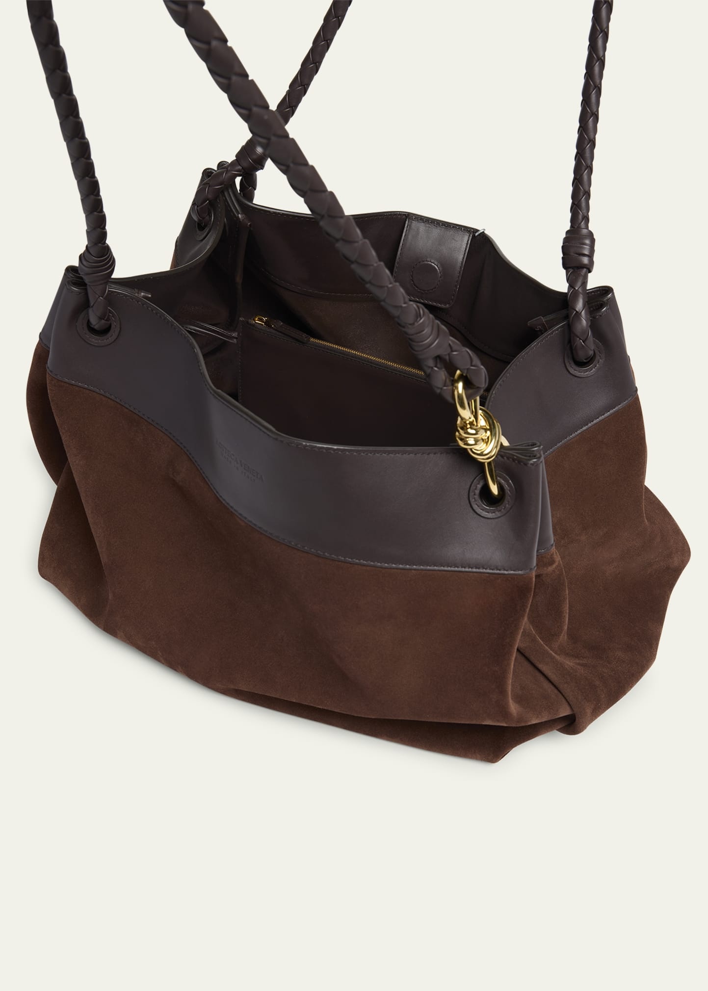 Parachute Maxi Suede Shoulder Bag - 4
