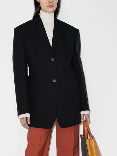 Jil Sander tailored blazer jacket outlook