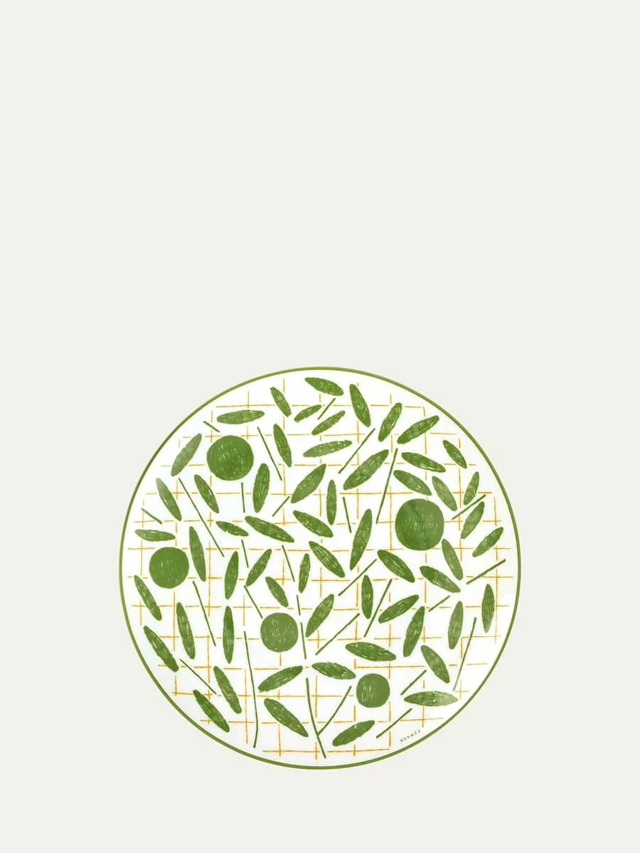 A Walk in the Garden Dessert Plate - 1