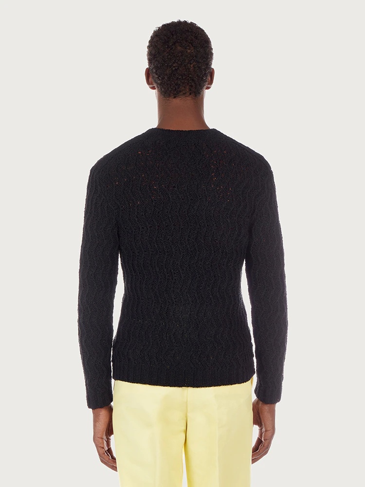 ROUND NECK SWEATER - 4