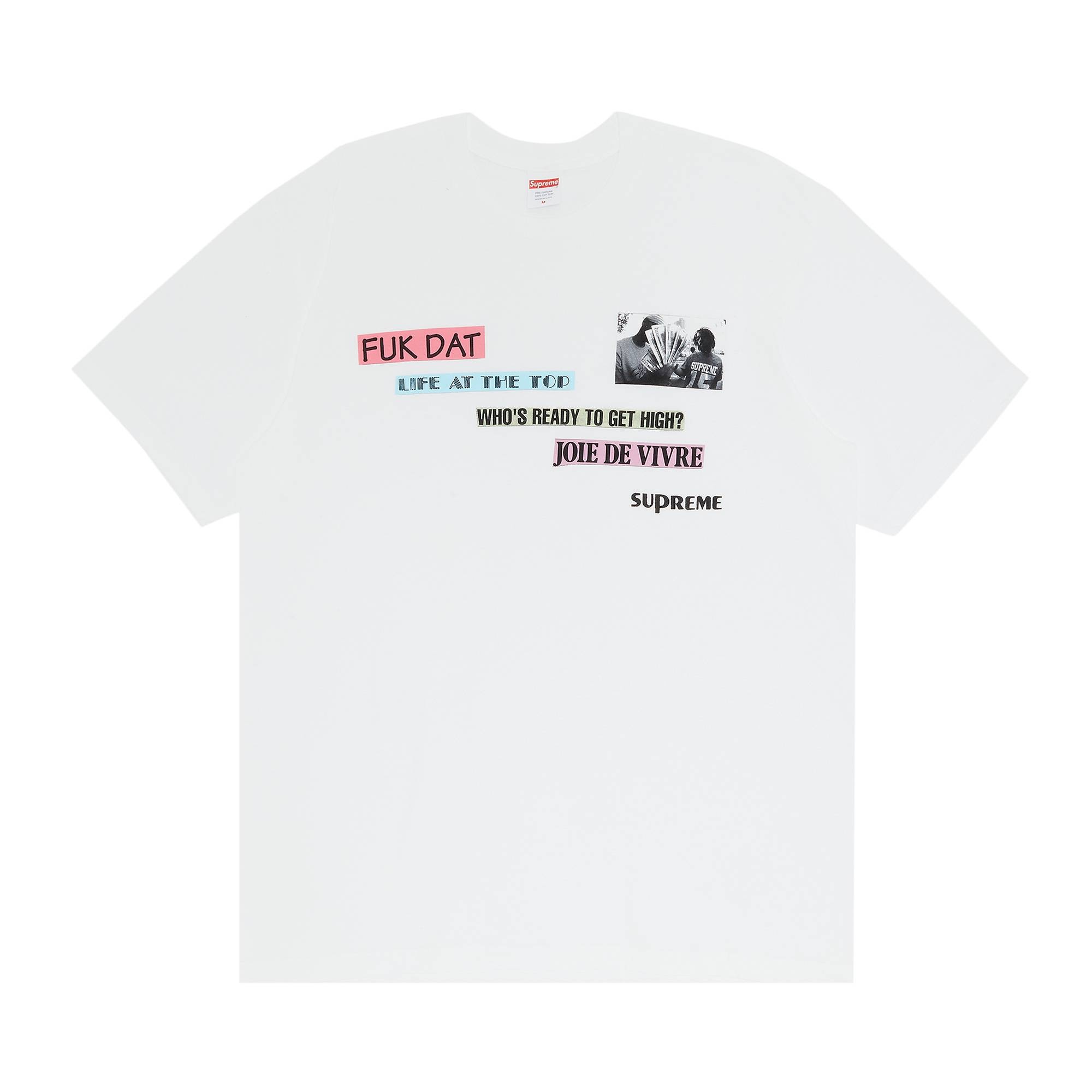 Supreme Joie De Vivre Tee 'White' - 1