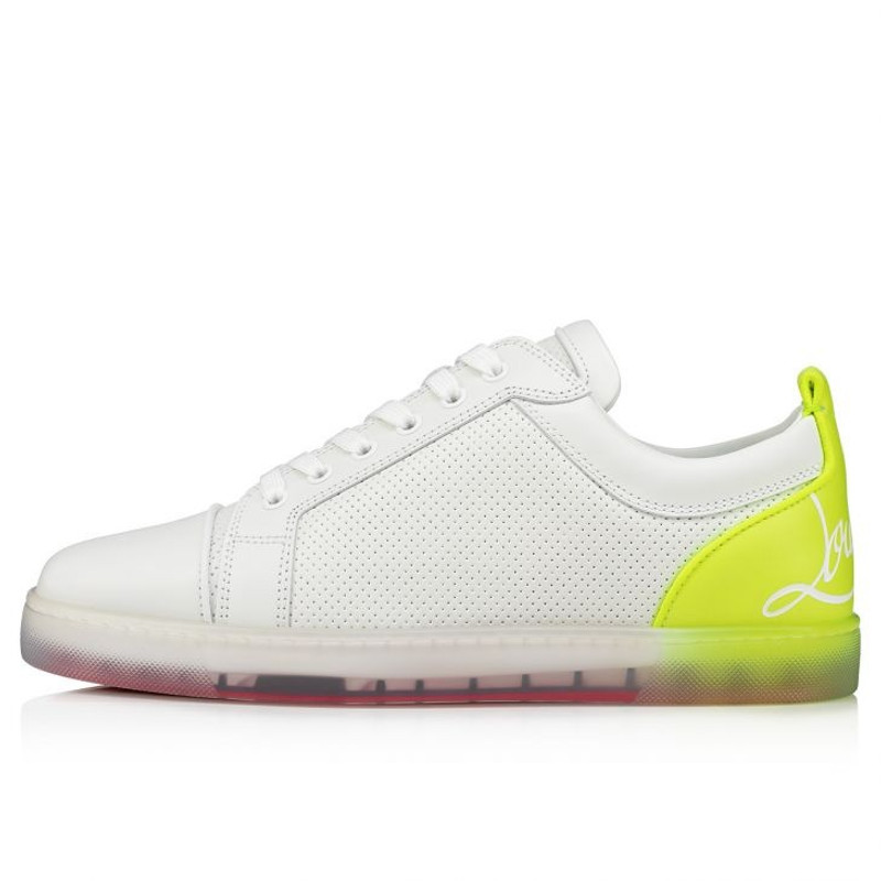 Christian Louboutin Fun Louis Junior Yellow outlook