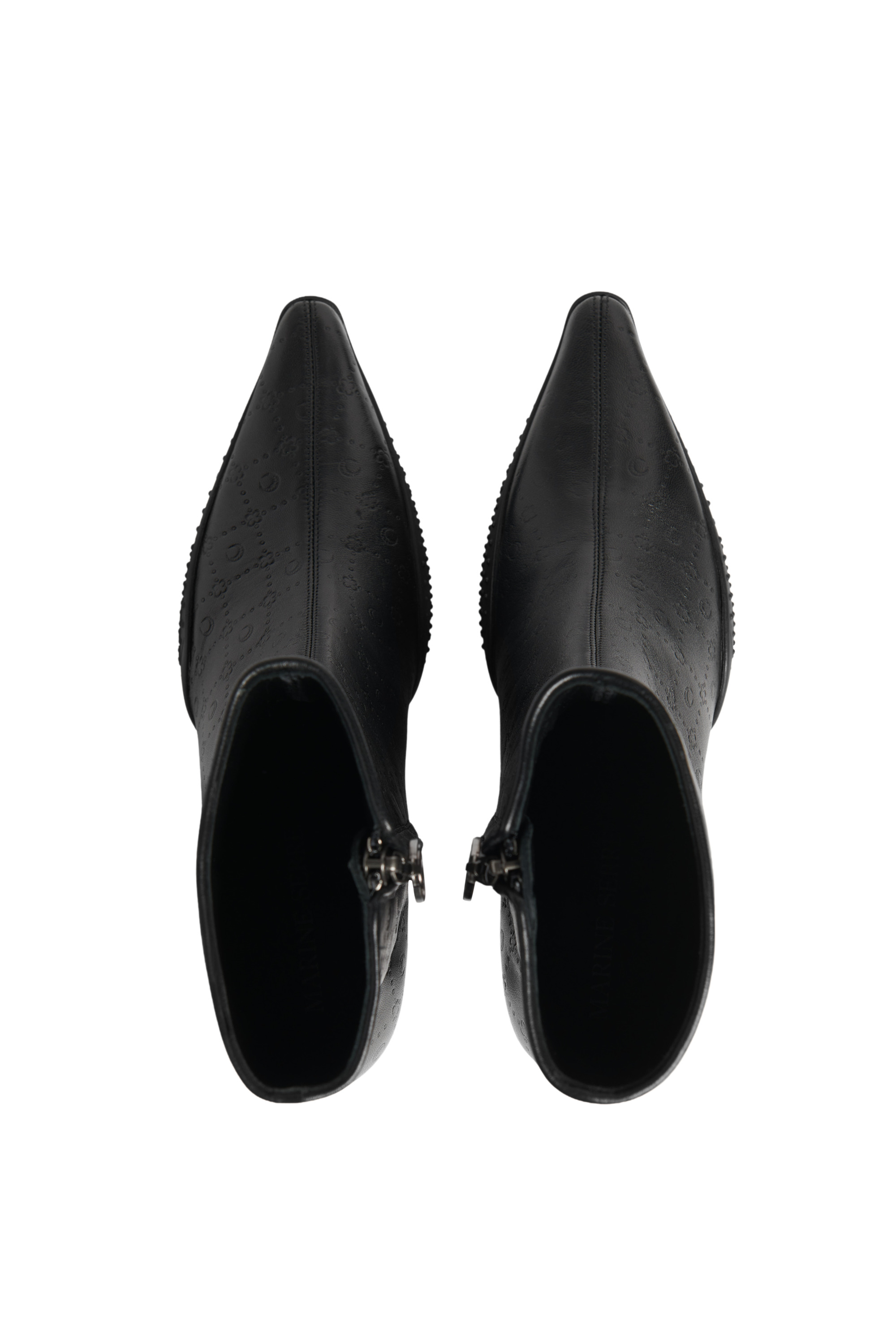 Rubber-Outsole Leather Ankle Boots - 3