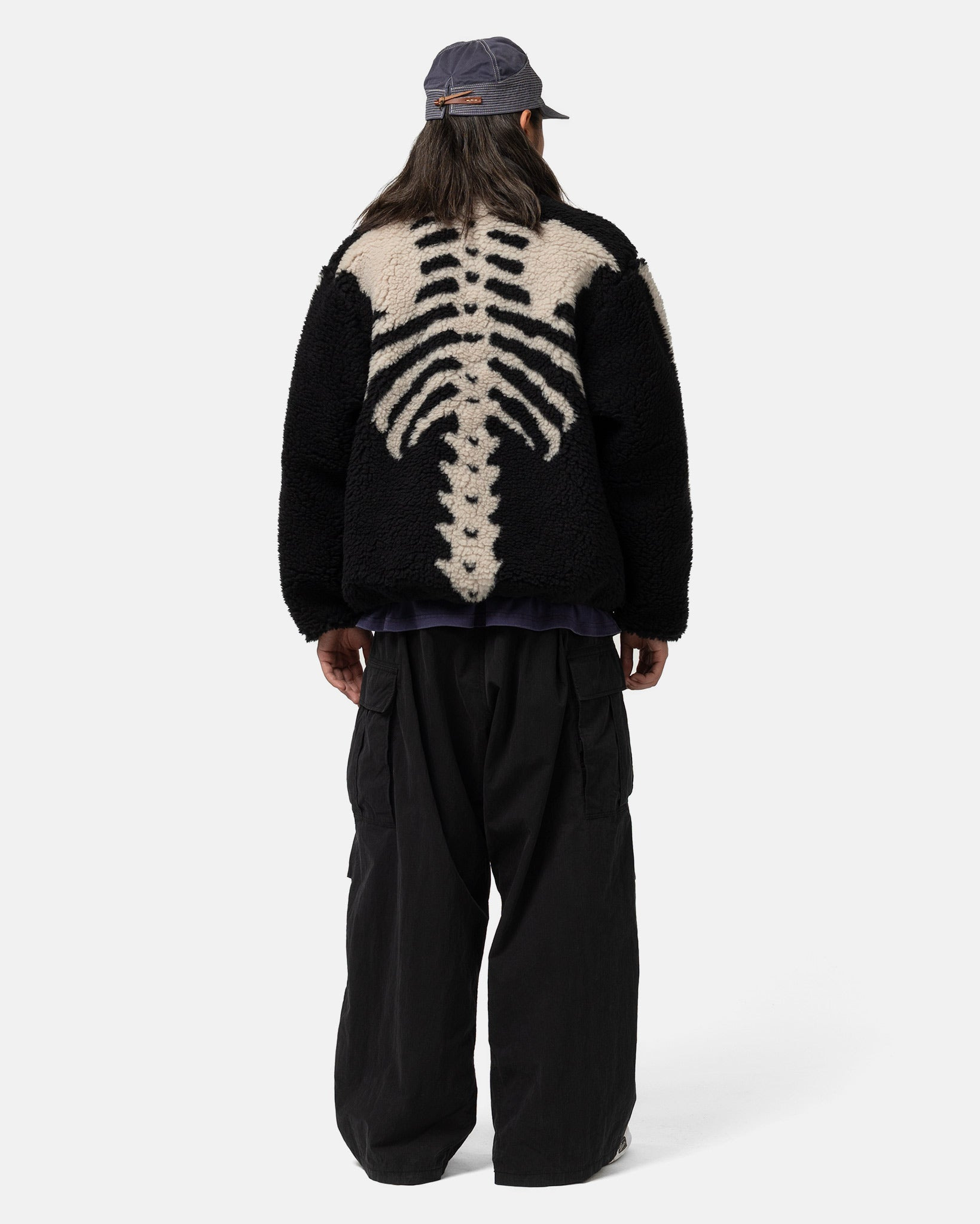 Rip Stop JUMBO Cargo Pants Black - 4