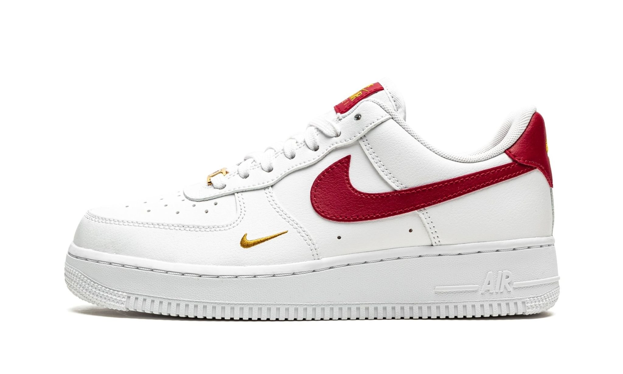 WMNS Air Force 1 Low Essential "White / Gym Red" - 1