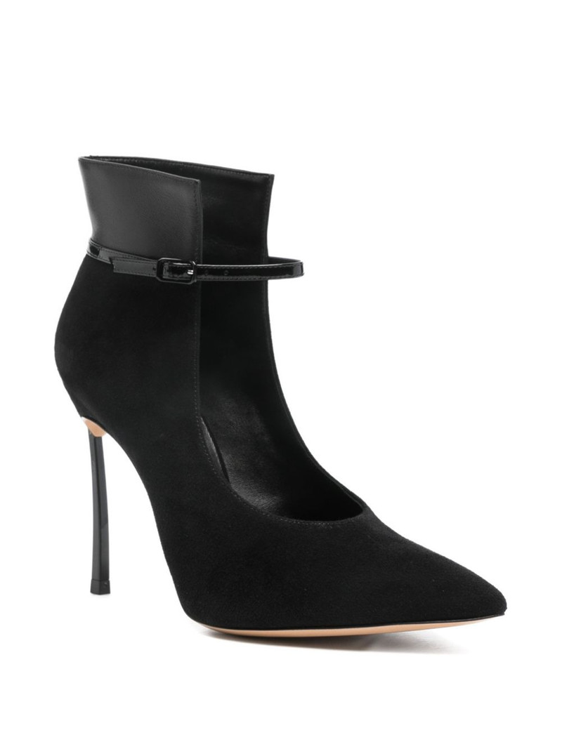 CASADEI 100mm pointed-toe pumps outlook