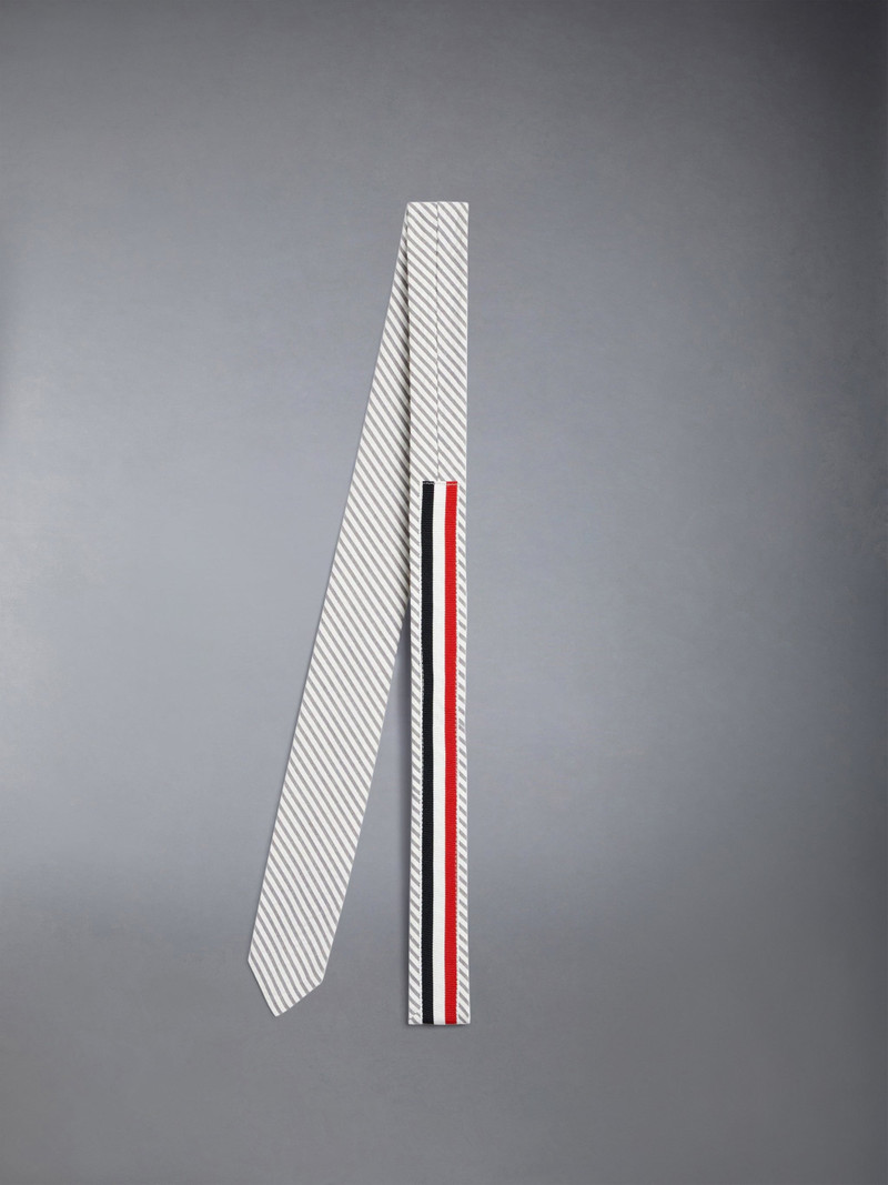 Thom Browne SEERSUCKER CLASSIC TIE outlook