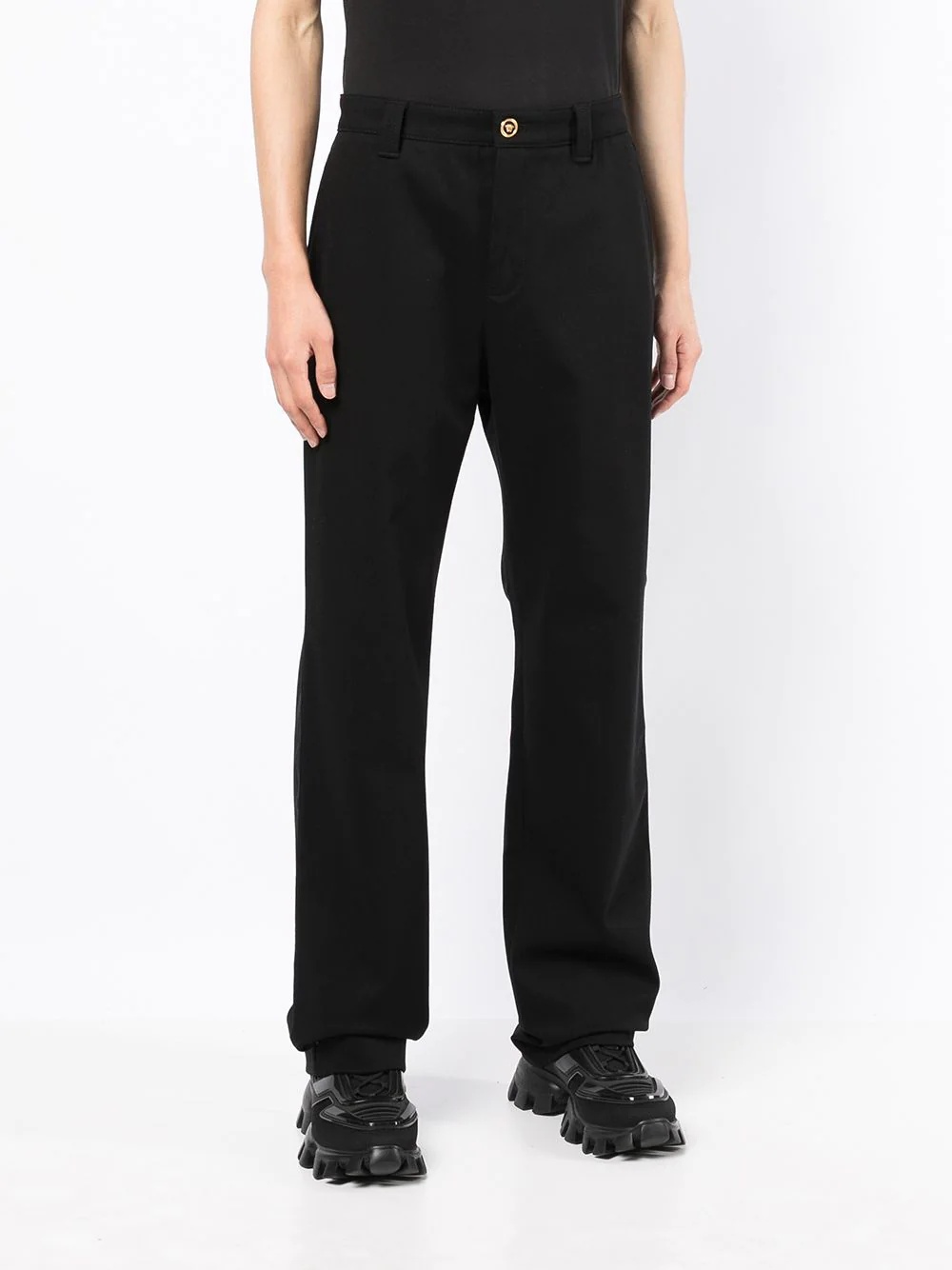 straight-leg trousers - 3