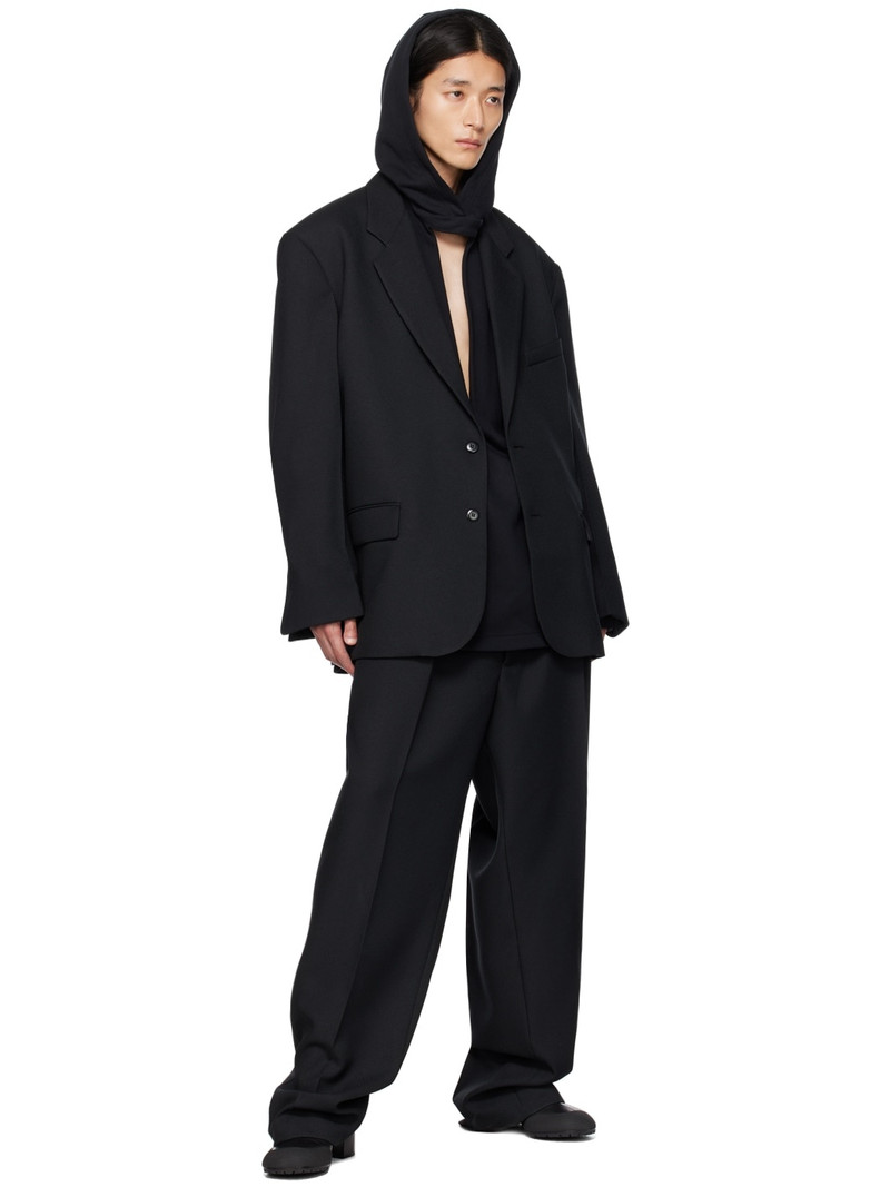 RANDOM IDENTITIES Black 80s Blazer outlook