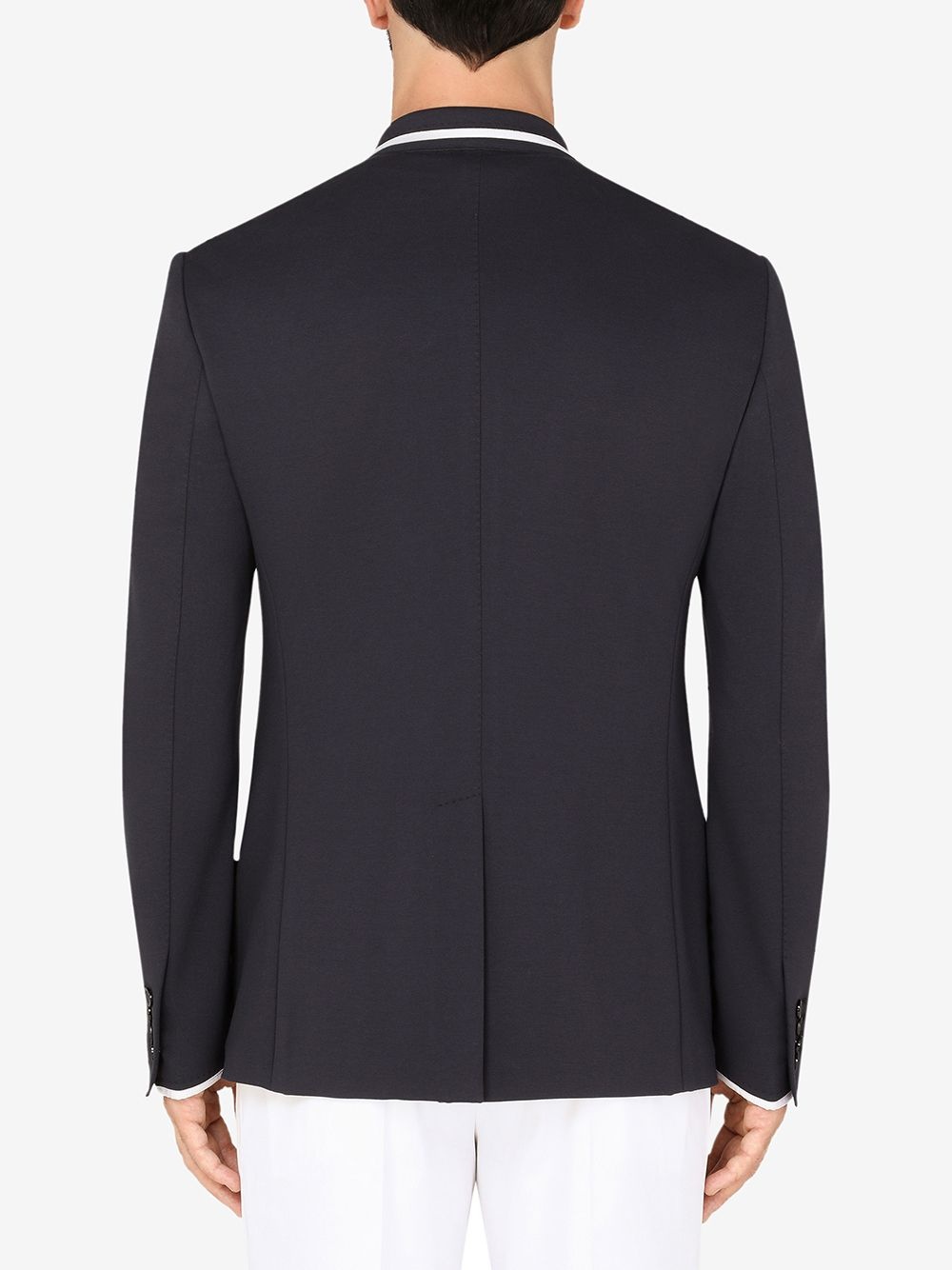 button-front blazer - 4