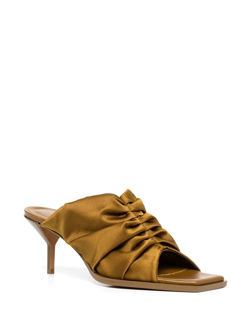 3.1 Phillip Lim Georgia 60mm ruched mules outlook