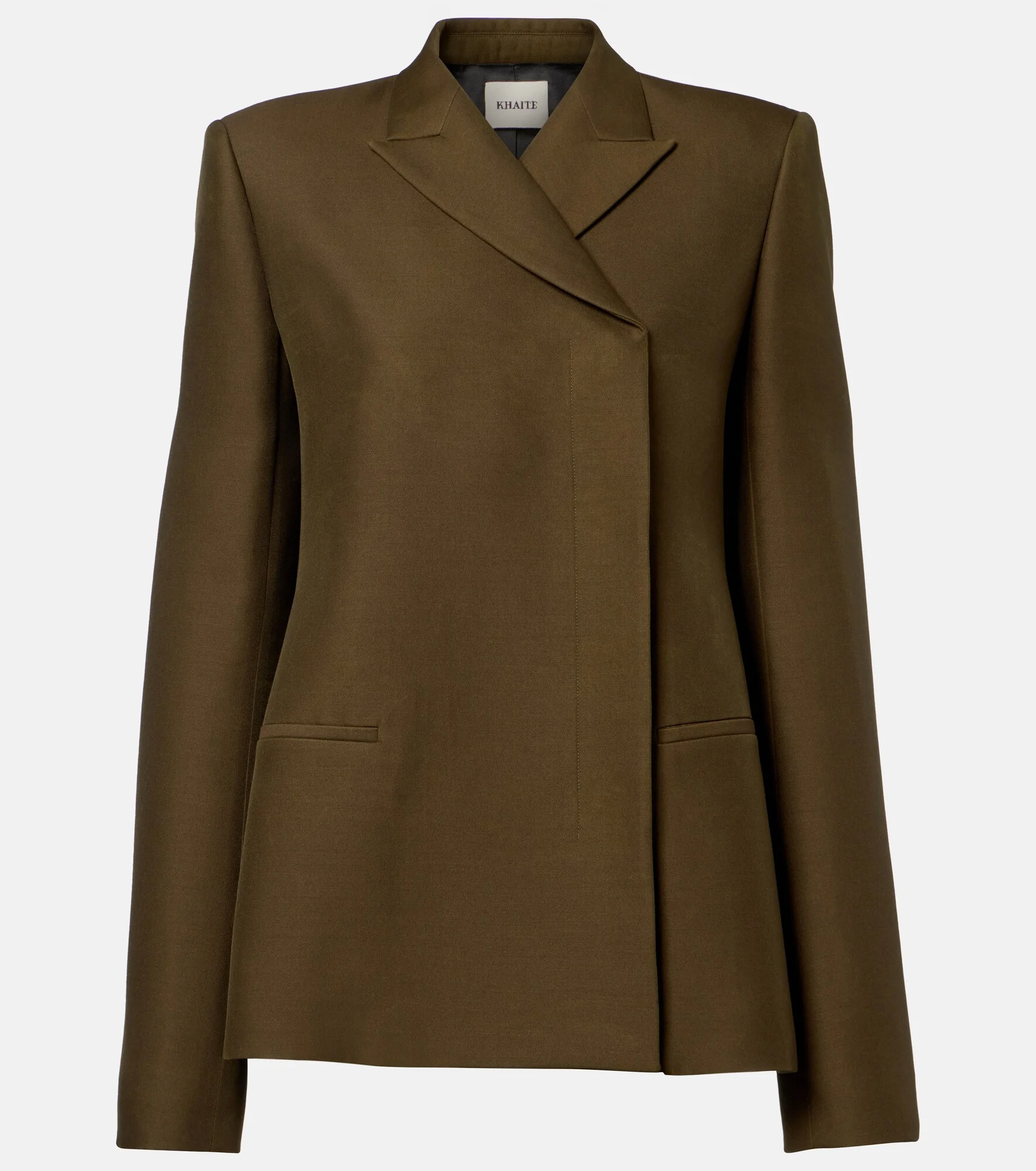 Silvannah wool and silk cady blazer - 1
