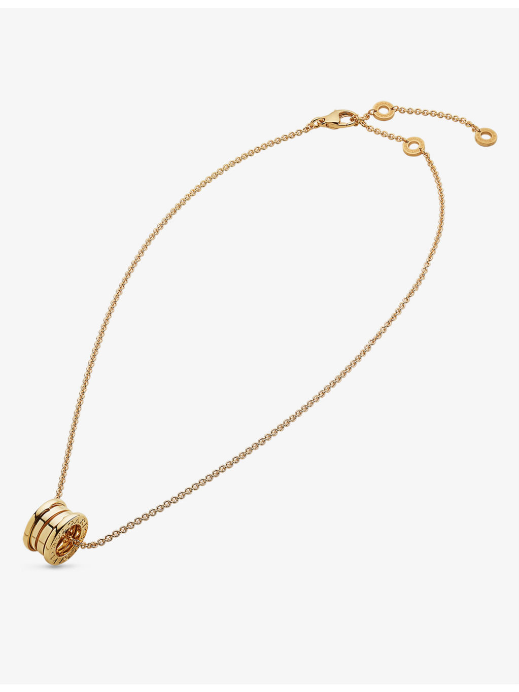 B.zero1 18ct yellow-gold pendant necklace - 2