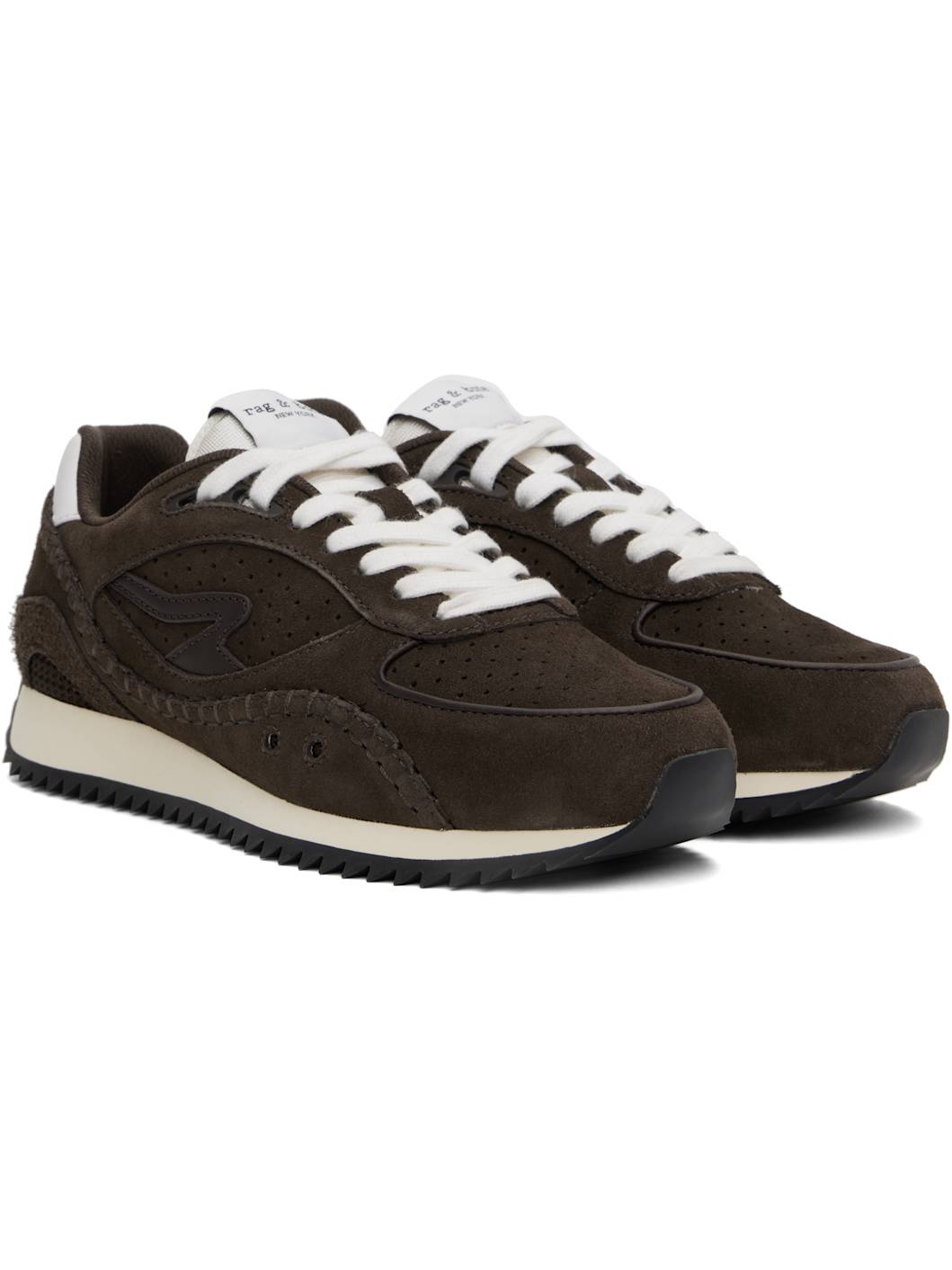 Brown Drift Runner Sneakers - 4