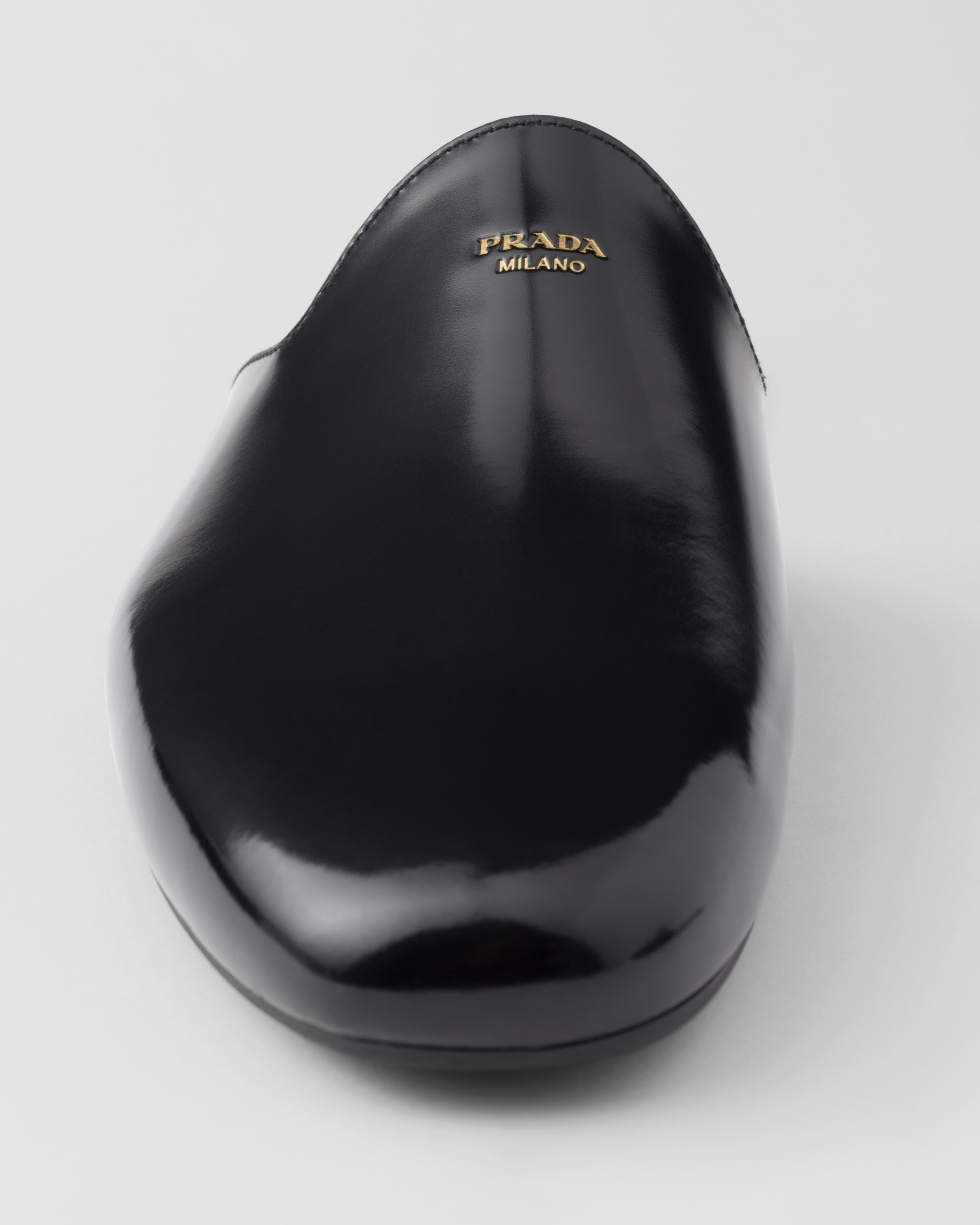 Brushed leather slippers - 6