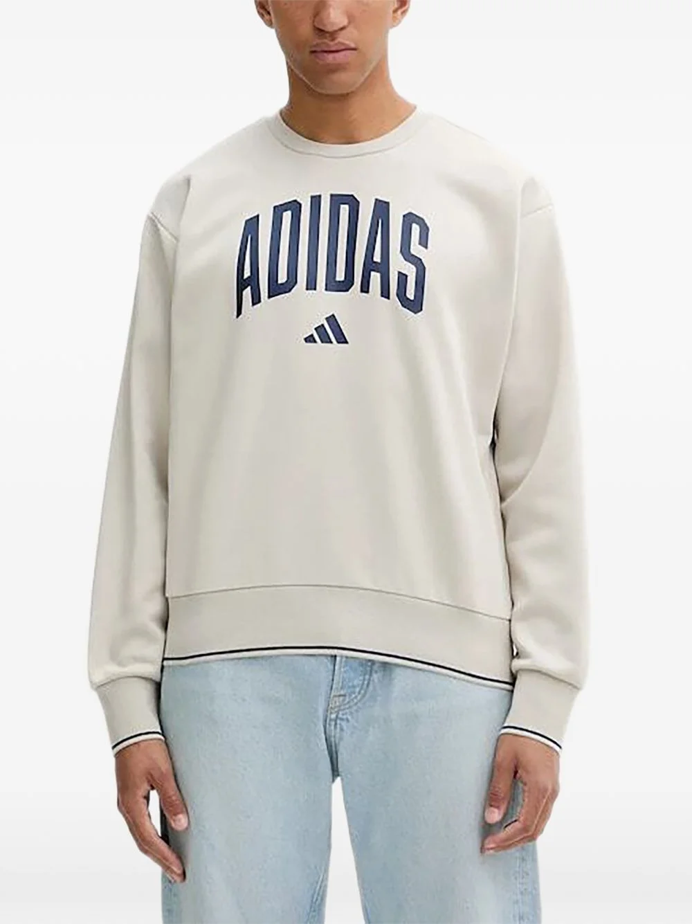 logo-print sweatshirt - 1