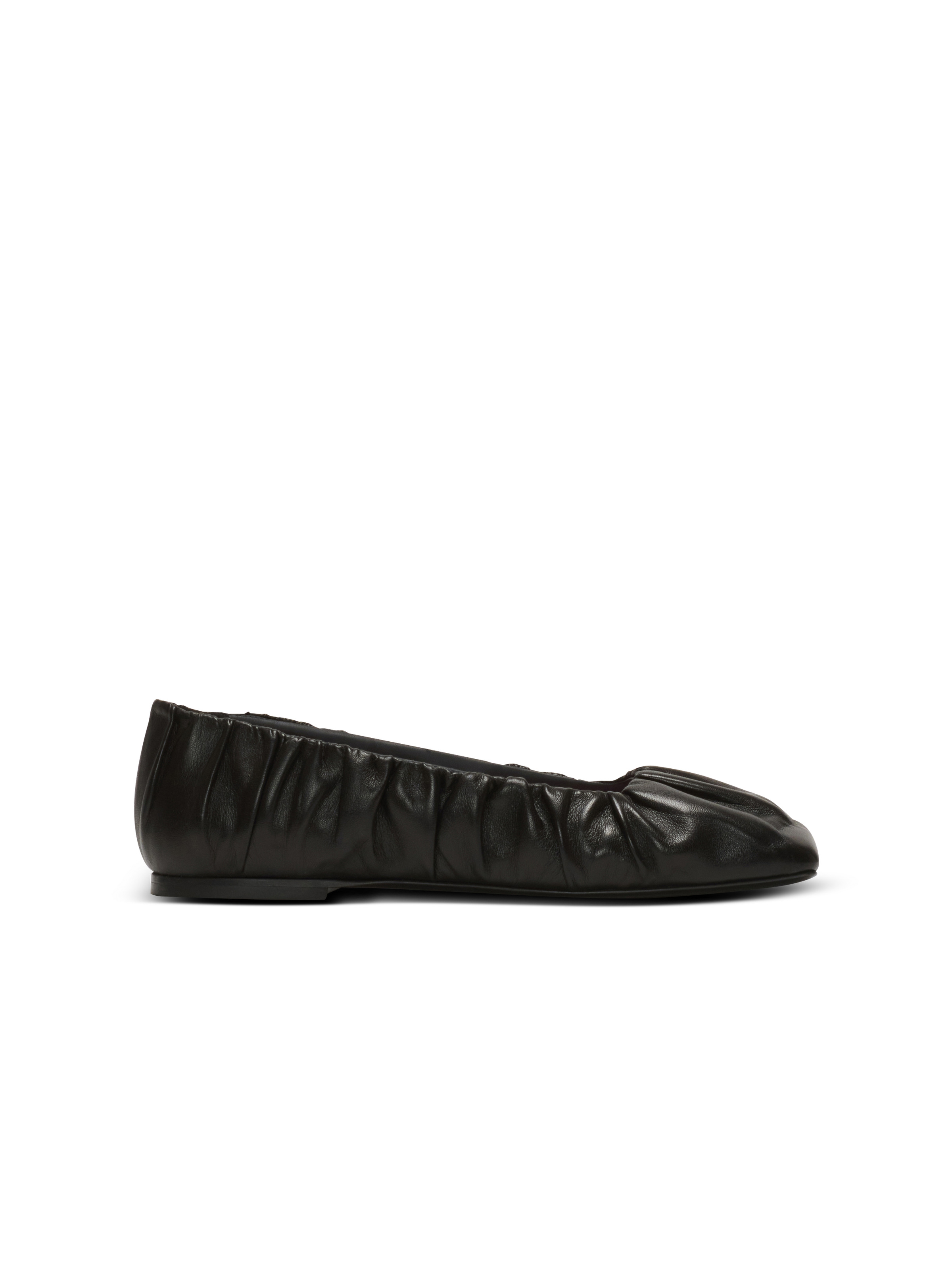 Eden ballet flats in gathered lambskin - 1