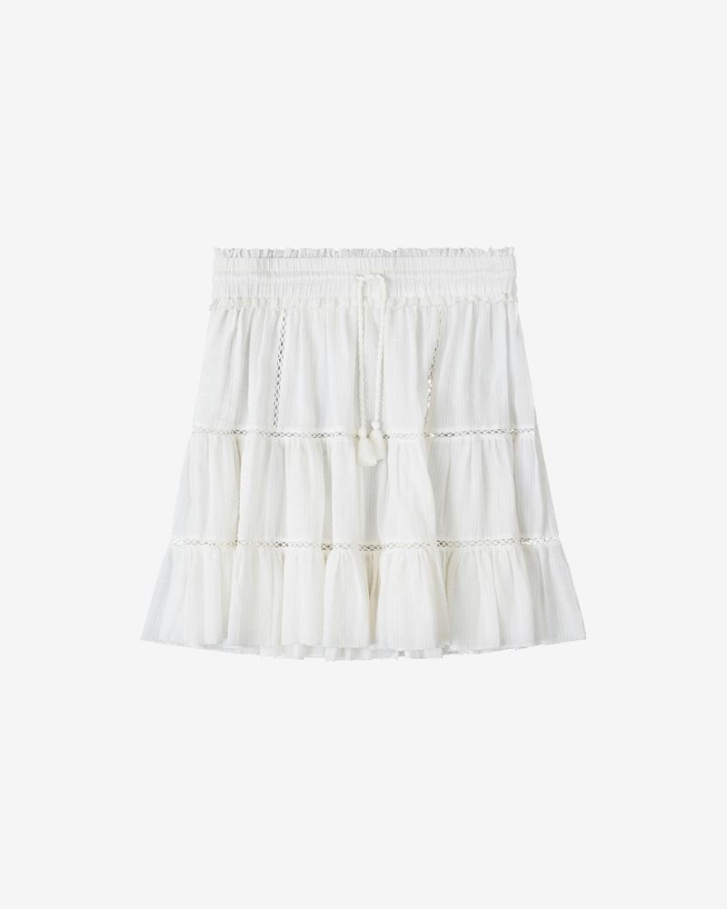 LIOLINE COTTON AND LINEN SKIRT - 1
