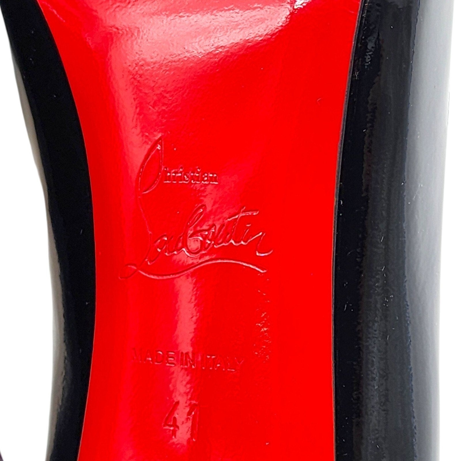 Christian Louboutin Patent Leather Kate 100mm Pumps in Black - 11