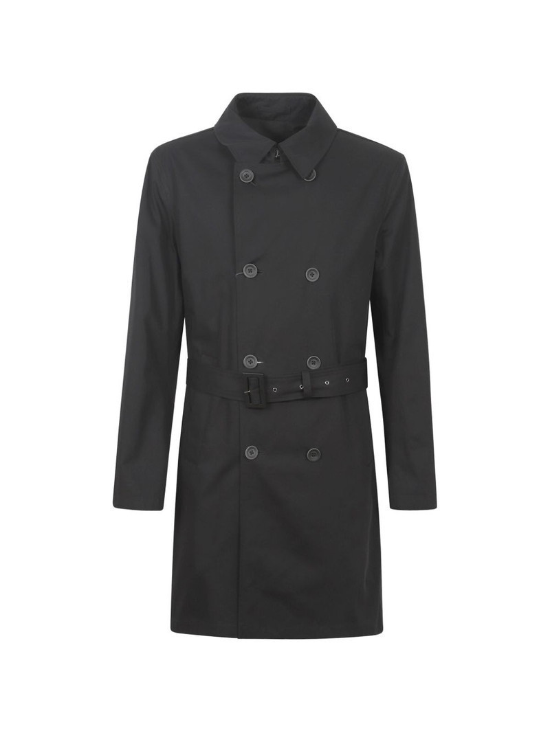 double-breasted trench coat 1