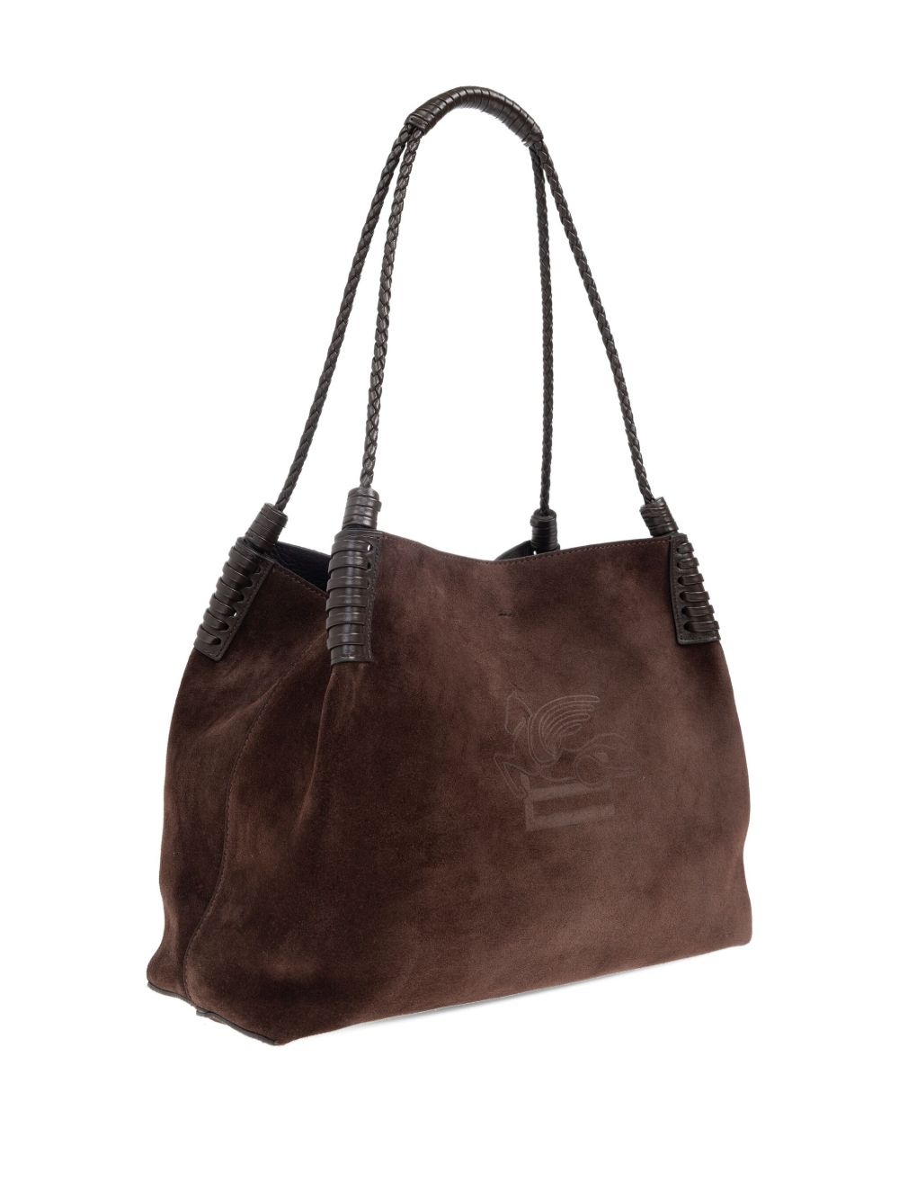 suede shoulder bag - 4