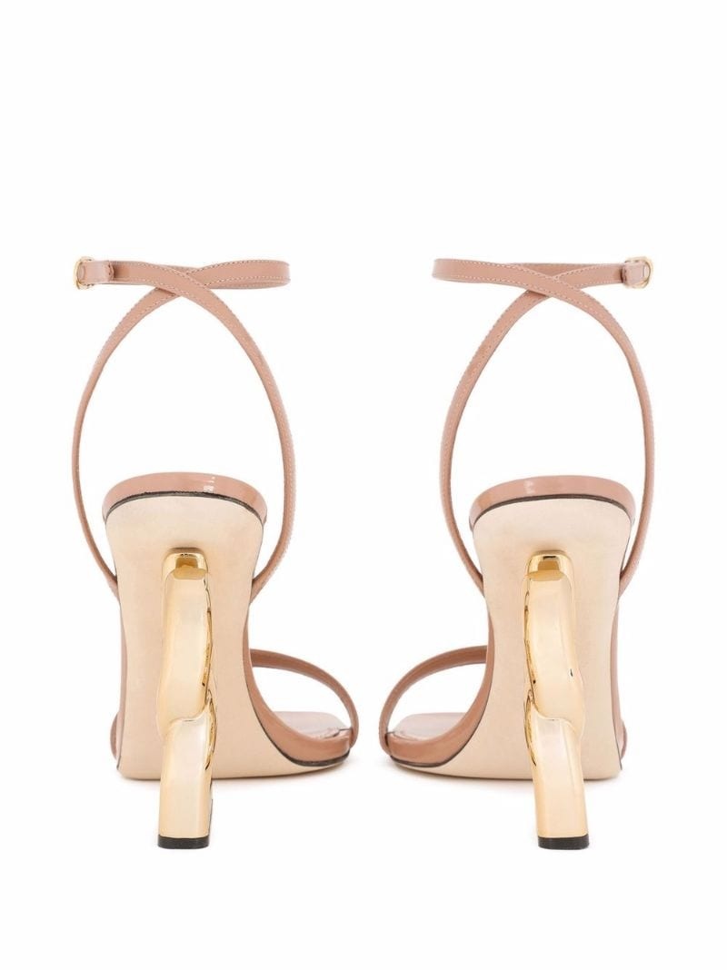 DG heel leather sandals - 3