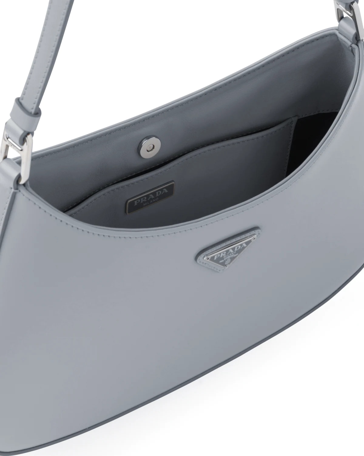 Prada Cleo brushed leather shoulder bag - 5