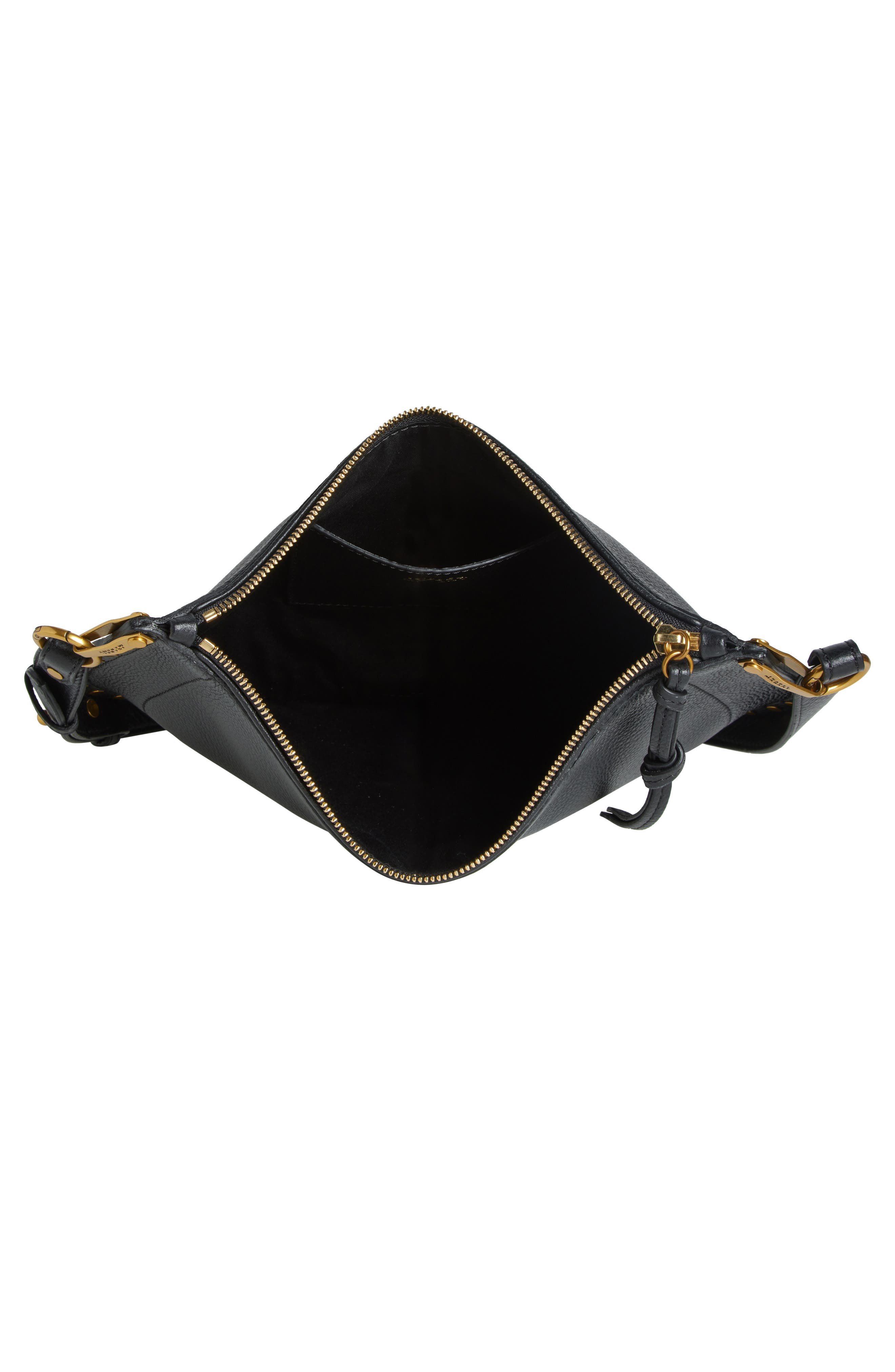 Isabel Marant Oskan Studded Soft Leather Crossbody Bag in Black at Nordstrom - 5