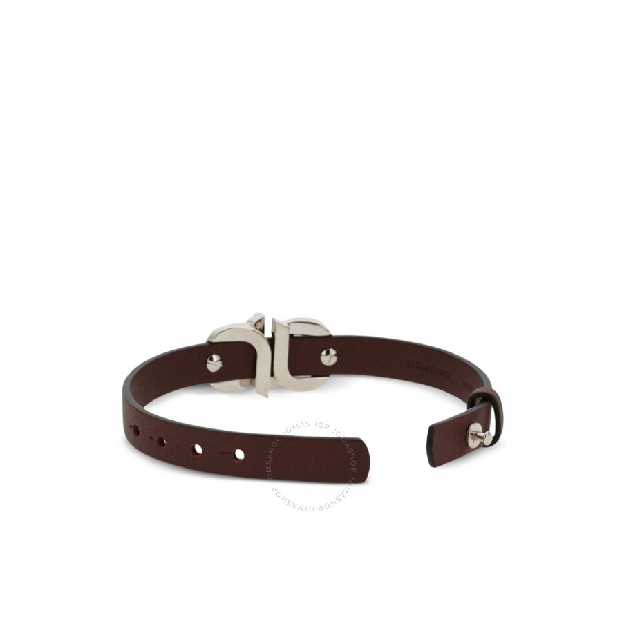 Ferragamo Gancini Accent Leather Bracelet - 2