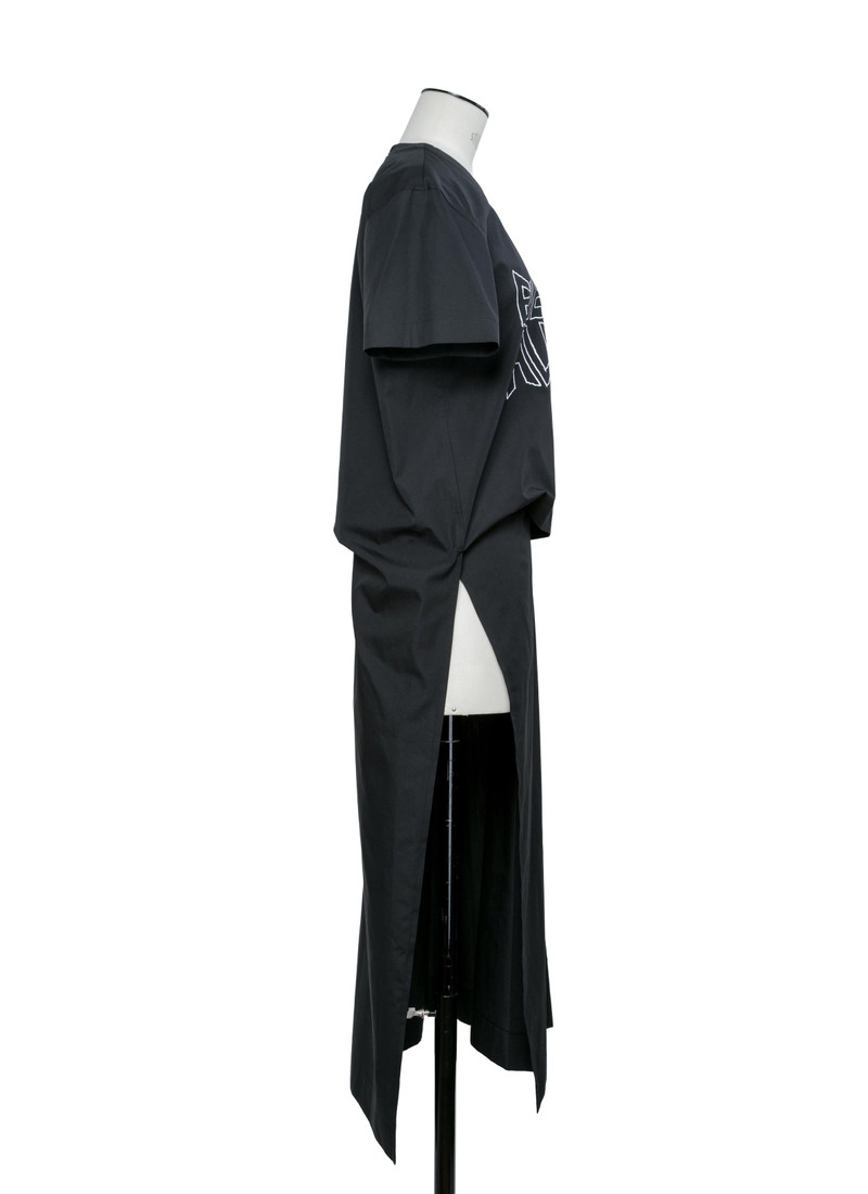 geoff sacai by Geoff Mcfetridge Poplin Dress 4