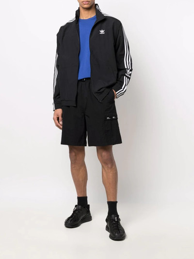 adidas embroidered-logo sport jacket outlook