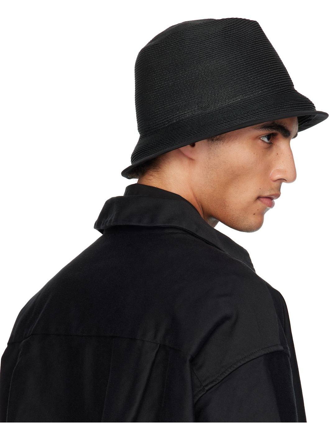 Black Braided Hat - 3