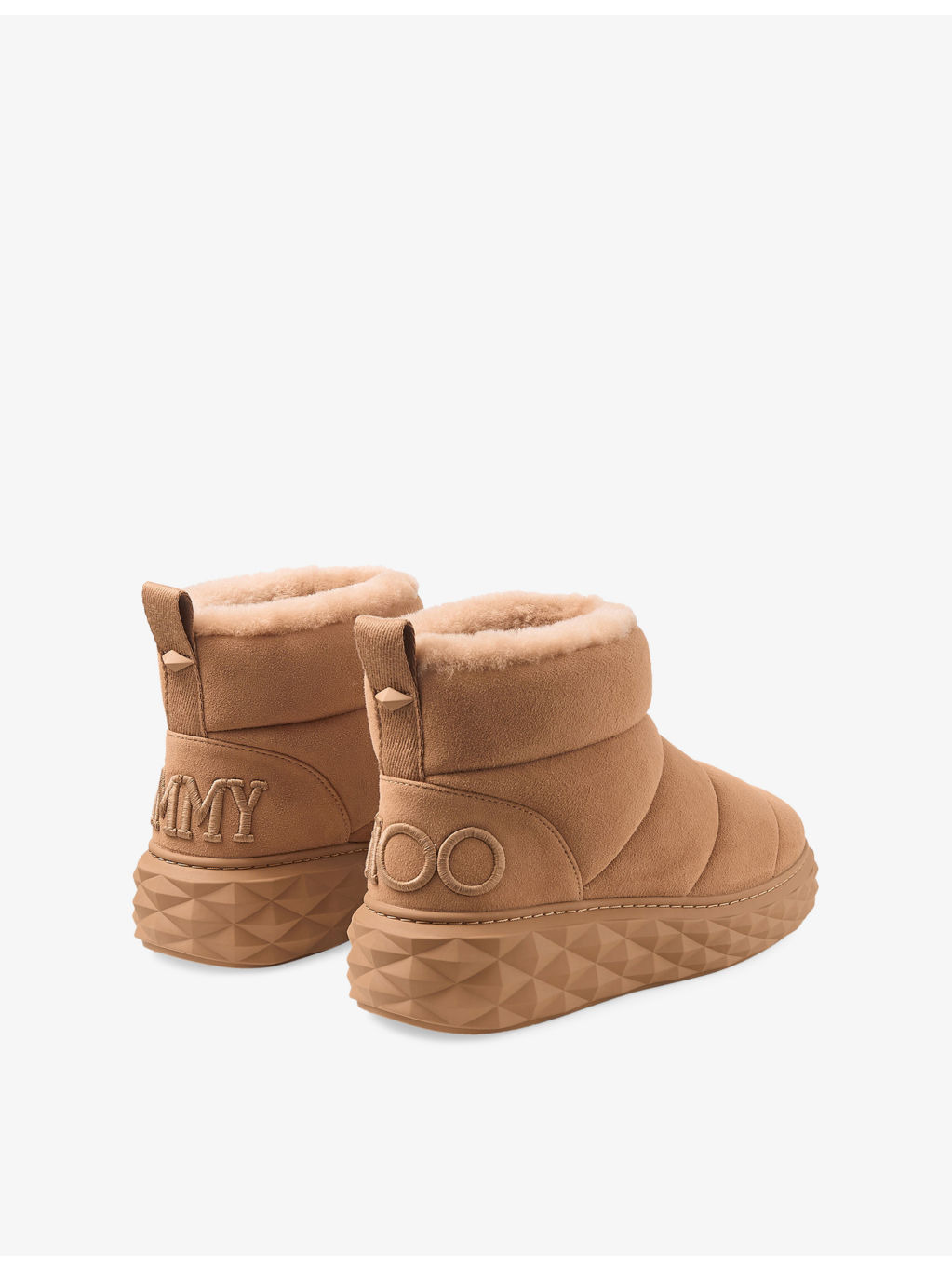 Xan Padded Suede Ankle Boots - 3