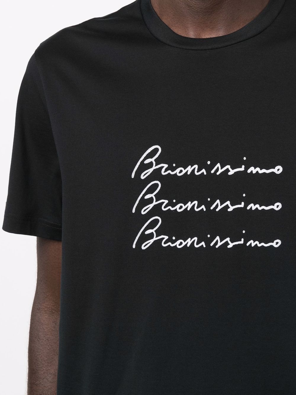 Brionissimo-print T-shirt - 5