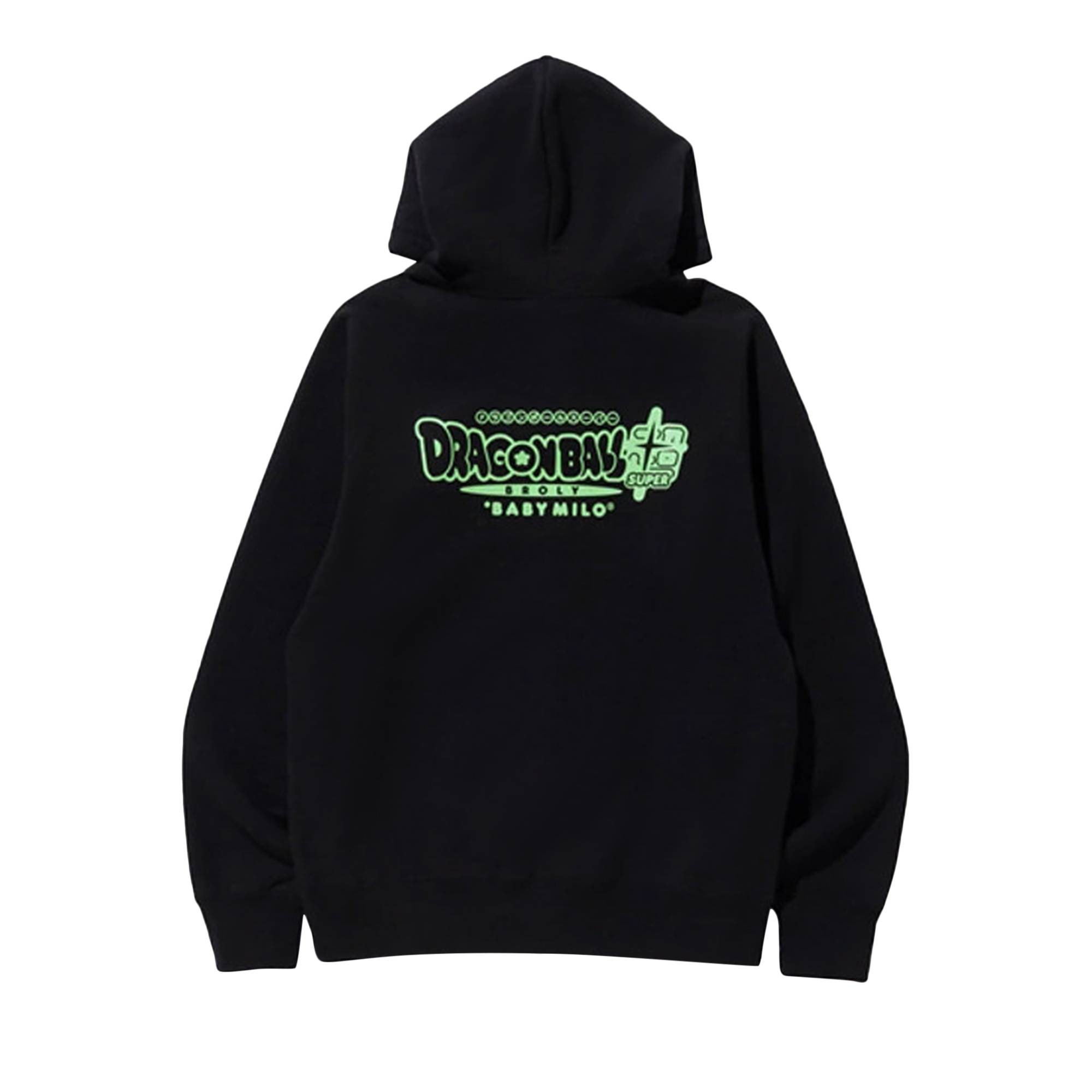 BAPE x Dragon Ball Z Super Son Goku & Vegeta Hoodie 'Black' - 2